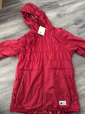 Men’s - Mountain Equipment Company (MEC) Marron Hooded Jacket -  small